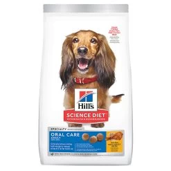 Hill's Science Diet Adult Oral Care Dry Dog Food, 4-lb