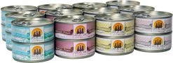 Weruva Cat Classic Chicken Gone Fishin' Variety Pack Grain-Free Wet Cat Food, 5.5-oz, 24-pack (**)