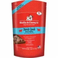 Stella & Chewy's Dandy Lamb 1.5-oz Dinner Patties Grain-Free Raw Frozen Dog Food, 3-lb
