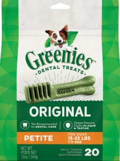 Greenies Original Petite Dental Dog Treats, 20-count
