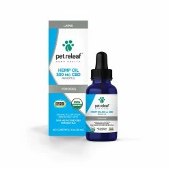 Pet Releaf Oil 500 Supplement For Dogs & Cats, 1-oz