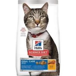 Hill's Science Diet Adult Oral Care Dry Cat Food, 3.5-lb