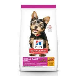Hill's Science Diet Puppy Small Paws Chicken Meal, Barley & Brown Rice Dry Dog Food, 4.5-lb