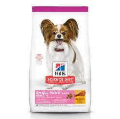 Hill's Science Diet Adult Small Paws Light Chicken Meal & Barley Dry Dog Food, 4.5-lb