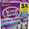 Scoop Away Extra Strength Scented Cat Litter, 25-lb Box