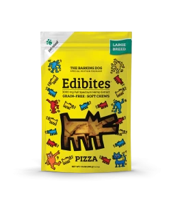 Pet Releaf Edibites Soft Chews Pizza Large Breed Dog Supplement, 3000mg, 7.5-oz