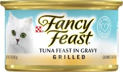 Fancy Feast Grilled Tuna Feast In Gravy Canned Cat Food, 3-oz