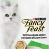 Fancy Feast Gourmet Ocean Fish & Salmon & Accents Of Garden Greens Dry Cat Food, 3-lb