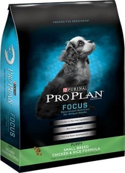 Purina Pro Plan Focus Puppy Small Breed Formula Dry Dog Food, 18-lb