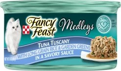 Fancy Feast Medleys Tuna Tuscany Canned Cat Food, 3-oz