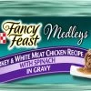 Fancy Feast Medleys Tastemakers Turkey & White Meat Chicken Recipe Canned Cat Food, 3-oz