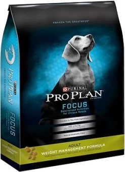 Purina Pro Plan Focus Adult Weight Management Formula Dry Dog Food, 6-lb