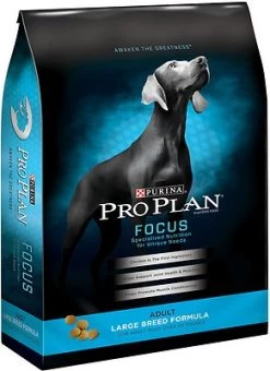 Purina Pro Plan Focus Adult Large Breed Formula Dry Dog Food, 18-lb