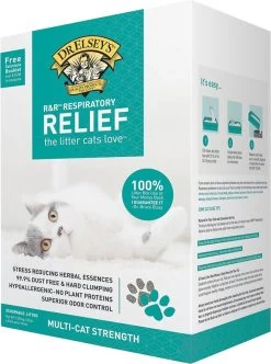 Dr. Elsey's Precious Cat Respiratory Relief Clumping Clay Cat Litter, 20-lb Box