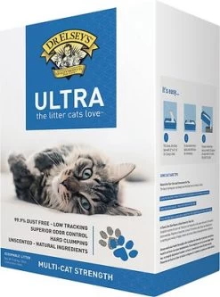Dr. Elsey's Precious Cat Ultra Clumping Cat Litter, 20-lb Box