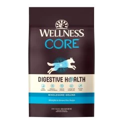 Wellness CORE Digestive Health Whitefish Recipe Dry Dog Food, 22-lb