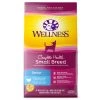 Wellness Complete Health Small Breed Senior Turkey & Peas Dry Dog Food, 4-lb