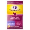 Wellness Complete Health Small Breed Adult Healthy Weight Turkey & Brown Rice Dry Dog Food, 4-lb