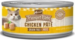 Merrick Purrfect Bistro Grain-Free Chicken Pate Canned Cat Food, 3-oz, Case Of 24 (**)