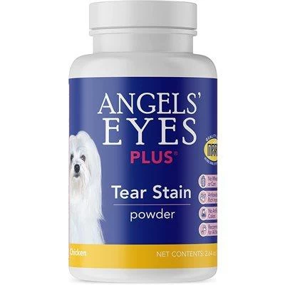 Angels' Eyes Plus Tear Stain Powder Chicken Flavor Dog Supplement, 1.59-oz