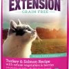 Health Extension Grain-Free Turkey, Salmon & Chickpea Recipe Dry Cat Food, 4-lb