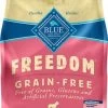 Blue Buffalo Freedom Small Breed Adult Chicken Recipe Grain-Free Dry Dog Food, 4-lb