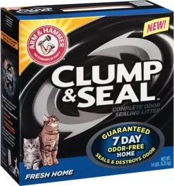 Arm & Hammer Litter Clump & Seal Fresh Home Litter, 14-lb Box