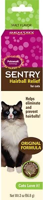 Sentry HC Petromalt Hairball Relief Original Formula Malt Flavor Cat Treatment, 2-oz