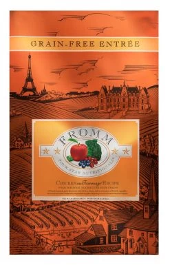 Fromm Four-Star Nutritionals Chicken Au Frommage Dry Dog Food, 4-lb