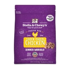 Stella & Chewy's Chick Chick Chicken Dinner Morsels Raw Frozen Cat Food, 1.25-lb