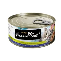 Fussie Cat Premium Tuna With Threadfin Bream Formula In Aspic Grain-Free Canned Cat Food, 2.82-oz, Case Of 24 (**)