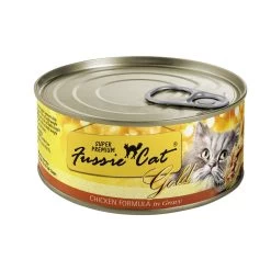 Fussie Cat Super Premium Chicken Formula In Gravy Grain-Free Canned Cat Food, 2.82-oz, Case Of 24 (**)