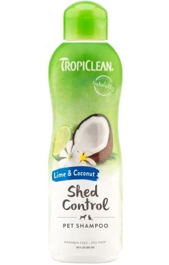 Tropiclean Lime & Coconut Shed Control Pet Shampoo, 20-oz