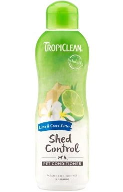 Tropiclean Lime & Cocoa Butter Shed Control Pet Conditioner, 20-oz