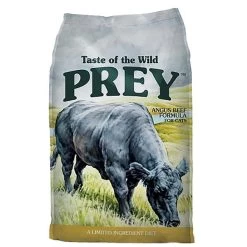 Taste Of The Wild Prey Angus Beef Limited Ingredient Formula Grain-Free Dry Cat Food, 6-lb