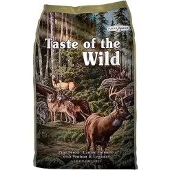 Taste Of The Wild Pine Forest With Venison & Legumes Grain-Free Adult Dry Dog Food, 5-lb