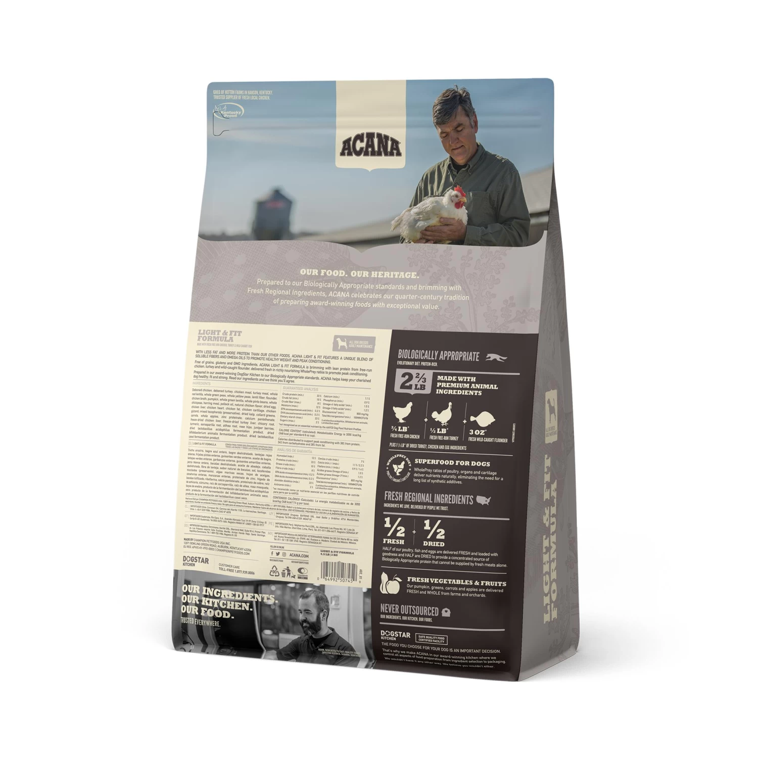 ACANA Light & Fit Grain-Free Dry Dog Food, 4.5-lb - Image 5