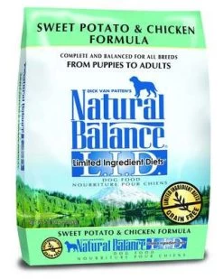 Natural Balance L.I.D. Limited Ingredient Diets Chicken & Sweet Potato Formula Grain-Free Dry Dog Food, 4.5-lb (**)