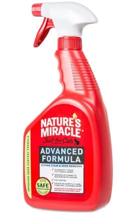 Nature's Miracle Advanced Just For Cats Stain & Odor Remover, 32-oz