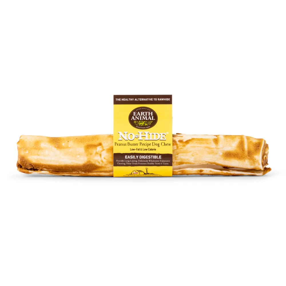 Earth Animal No-Hide Peanut Butter Chew Dog Treat, Large