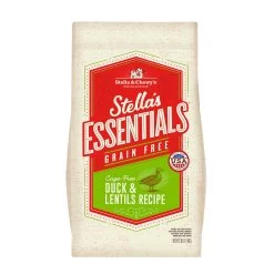 Stella & Chewy's Essentials Grain-Free Duck & Lentils Dry Dog Food, 3-lb
