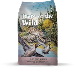 Taste Of The Wild Lowland Creek Grain-Free Dry Cat Food, 5-lb