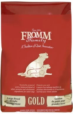 Fromm Family Gold Weight Management Large Breed Dry Dog Food, 33-lb