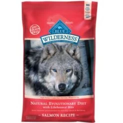 Blue Buffalo Wilderness Salmon Recipe Grain-Free Dry Dog Food, 24-lb